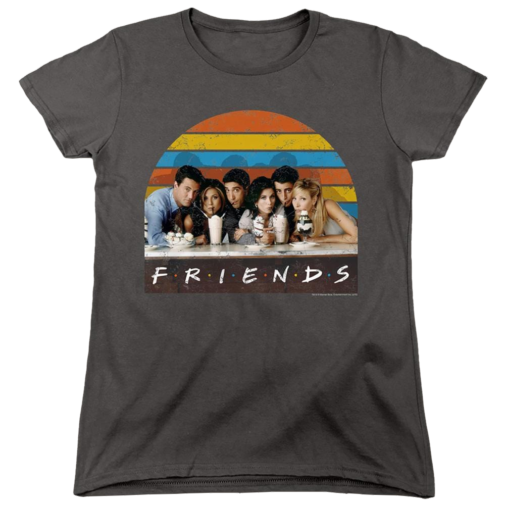 Friends Soda Fountain - Women's T-Shirt Women's T-Shirt Friends   