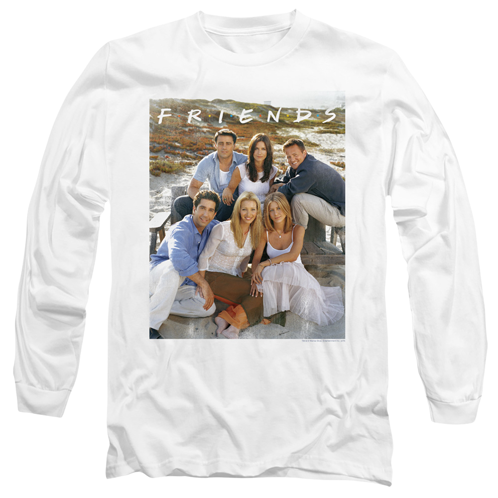 Friends Lifes A Beach - Men's Long Sleeve T-Shirt Men's Long Sleeve T-Shirt Friends   