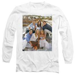 Friends Lifes A Beach - Men's Long Sleeve T-Shirt Men's Long Sleeve T-Shirt Friends   