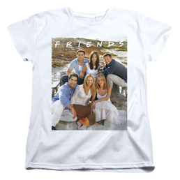 Friends Lifes A Beach - Women's T-Shirt Women's T-Shirt Friends   