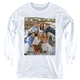 Friends Lifes A Beach - Youth Long Sleeve T-Shirt Youth Long Sleeve T-Shirt Friends   