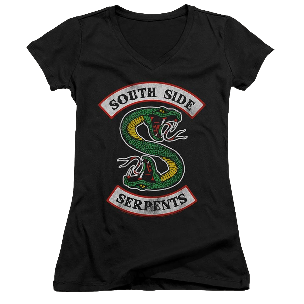 Riverdale South Side Serpent - Juniors V-Neck T-Shirt Juniors V-Neck T-Shirt Riverdale   
