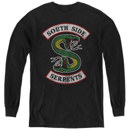 Riverdale South Side Serpent - Youth Long Sleeve T-Shirt Youth Long Sleeve T-Shirt Riverdale   