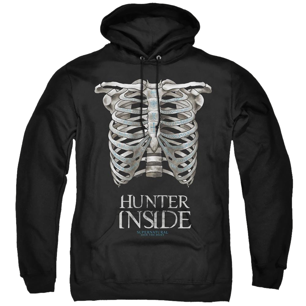 Supernatural Hunter Inside - Pullover Hoodie Pullover Hoodie Supernatural   