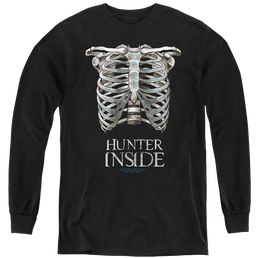 Supernatural Hunter Inside - Youth Long Sleeve T-Shirt Youth Long Sleeve T-Shirt Supernatural   