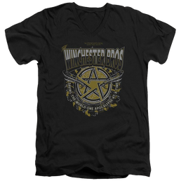 Supernatural Winchester Bros - Men's V-Neck T-Shirt Men's V-Neck T-Shirt Supernatural   