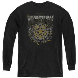 Supernatural Winchester Bros - Youth Long Sleeve T-Shirt Youth Long Sleeve T-Shirt Supernatural   