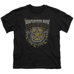 Supernatural Winchester Bros - Youth T-Shirt Youth T-Shirt (Ages 8-12) Supernatural   