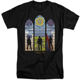 Supernatural Stained Glass - Men's Tall Fit T-Shirt Men's Tall Fit T-Shirt Supernatural   