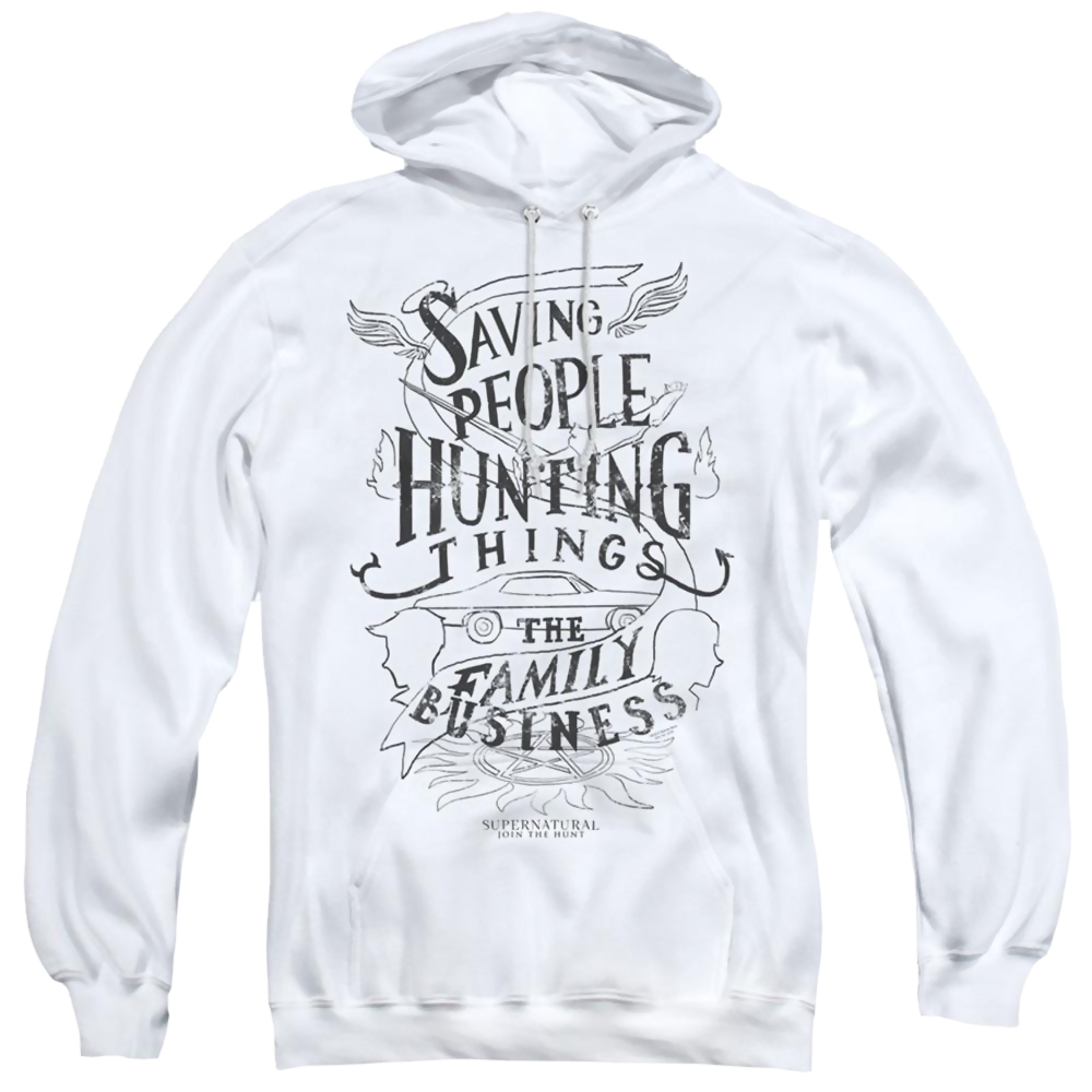 Supernatural Family Business - Pullover Hoodie Pullover Hoodie Supernatural   