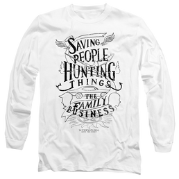 Supernatural Family Business - Men's Long Sleeve T-Shirt Men's Long Sleeve T-Shirt Supernatural   