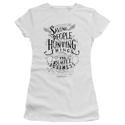 Supernatural Family Business - Juniors T-Shirt Juniors T-Shirt Supernatural   