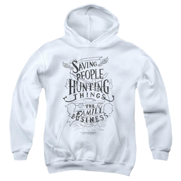 Supernatural Family Business - Youth Hoodie Youth Hoodie (Ages 8-12) Supernatural   
