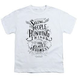 Supernatural Family Business - Youth T-Shirt Youth T-Shirt (Ages 8-12) Supernatural   