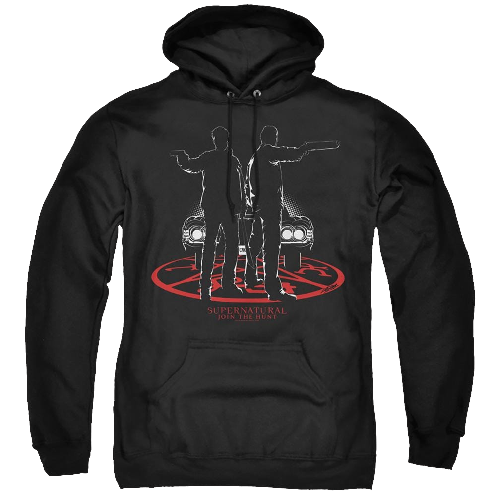 Supernatural Silhouettes - Pullover Hoodie Pullover Hoodie Supernatural   