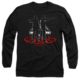 Supernatural Silhouettes - Men's Long Sleeve T-Shirt Men's Long Sleeve T-Shirt Supernatural   