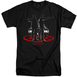 Supernatural Silhouettes - Men's Tall Fit T-Shirt Men's Tall Fit T-Shirt Supernatural   