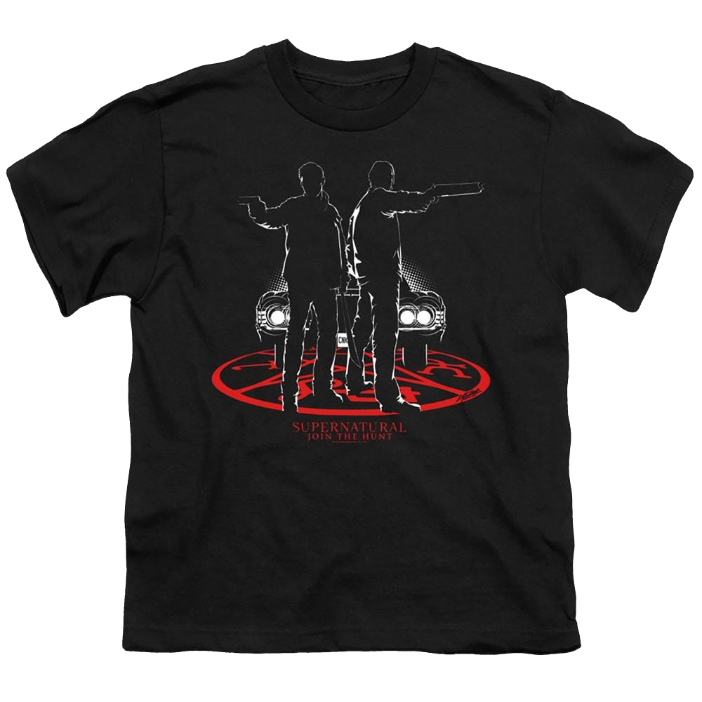 Supernatural Silhouettes - Youth T-Shirt Youth T-Shirt (Ages 8-12) Supernatural   