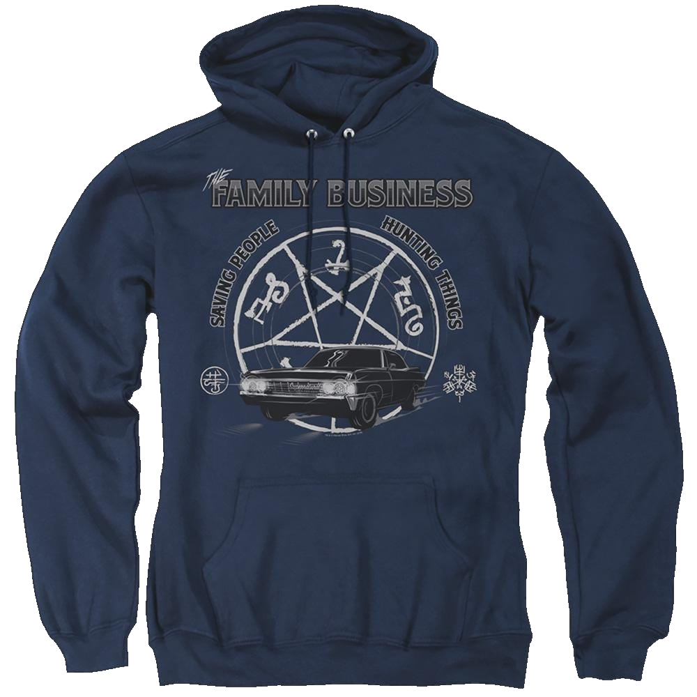 Supernatural Saving People And Hunting - Pullover Hoodie Pullover Hoodie Supernatural   