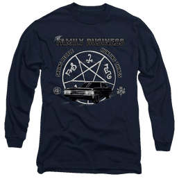 Supernatural Saving People And Hunting - Men's Long Sleeve T-Shirt Men's Long Sleeve T-Shirt Supernatural   