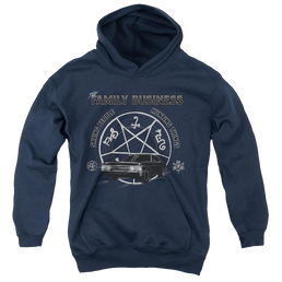 Supernatural Saving People And Hunting - Youth Hoodie Youth Hoodie (Ages 8-12) Supernatural   