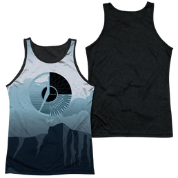 Westworld Landscape - Men's Black Back Tank Top Men's Black Back Tank Westworld   