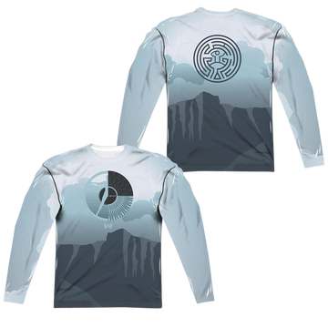 Westworld Landscape men's all-over print long sleeve