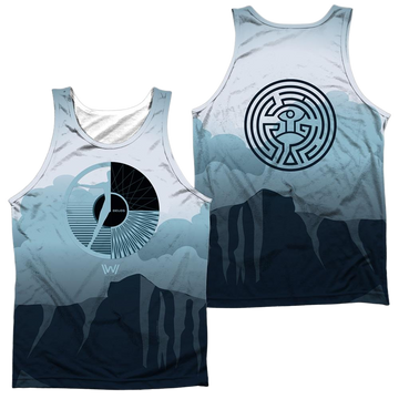 Westworld Landscape men's all-over print tank