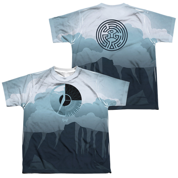 Westworld Landscape youth all-over print t-shirt for ages 8 to 12