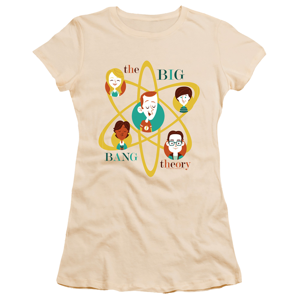 Big Bang Theory, The Atomic Friends - Juniors T-Shirt Juniors T-Shirt Big Bang Theory   