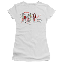 Big Bang Theory, The Bazinga Equation - Juniors T-Shirt Juniors T-Shirt Big Bang Theory   