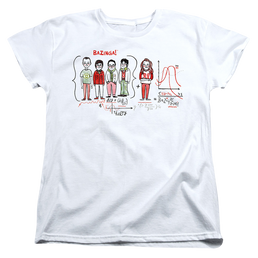 Big Bang Theory, The Bazinga Equation - Women's T-Shirt Women's T-Shirt Big Bang Theory   