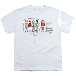 Big Bang Theory, The Bazinga Equation - Youth T-Shirt Youth T-Shirt (Ages 8-12) Big Bang Theory   