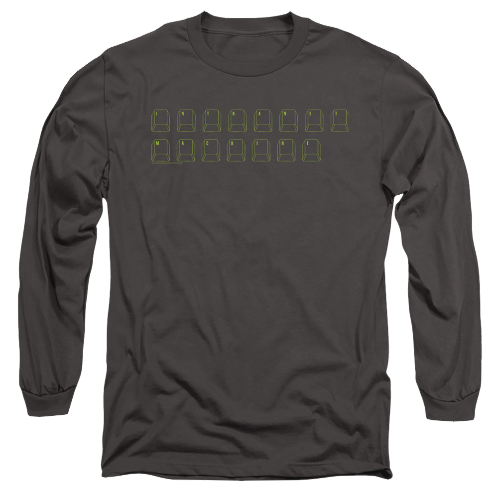 Big Bang Theory, The Intranet Machine - Men's Long Sleeve T-Shirt Men's Long Sleeve T-Shirt Big Bang Theory   