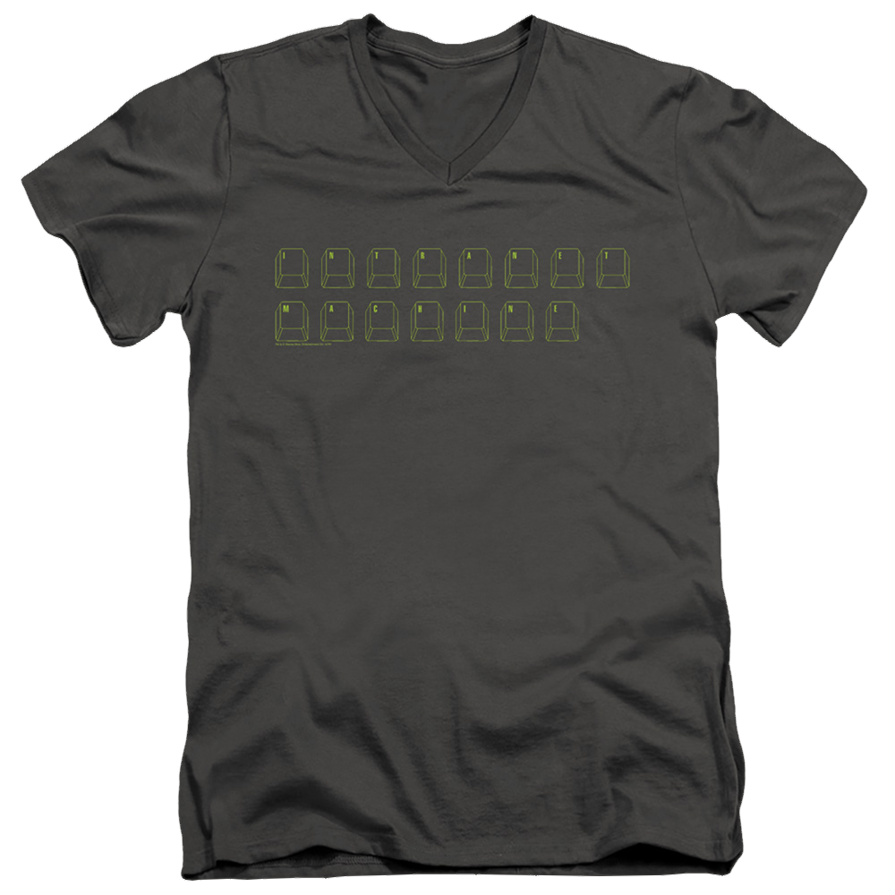 Big Bang Theory, The Intranet Machine - Men's V-Neck T-Shirt Men's V-Neck T-Shirt Big Bang Theory   