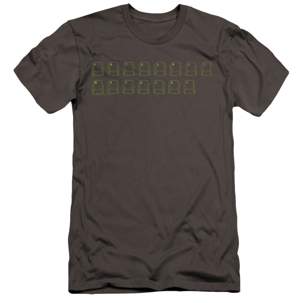 Big Bang Theory, The Intranet Machine - Men's Premium Slim Fit T-Shirt Men's Premium Slim Fit T-Shirt Big Bang Theory   