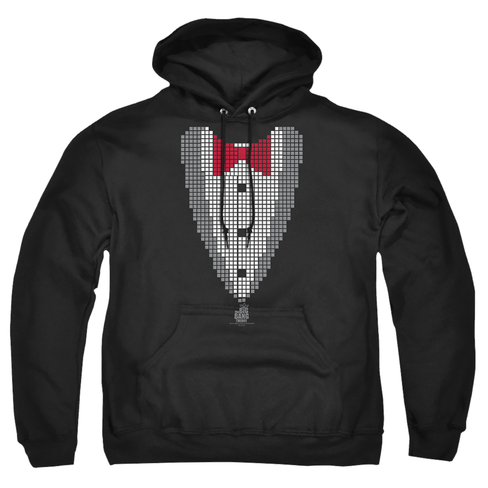 Big Bang Theory, The Pixelated Tux - Pullover Hoodie Pullover Hoodie Big Bang Theory   