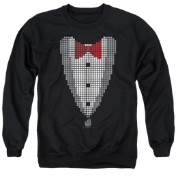 Big Bang Theory, The Pixelated Tux - Men's Crewneck Sweatshirt Men's Crewneck Sweatshirt Big Bang Theory   