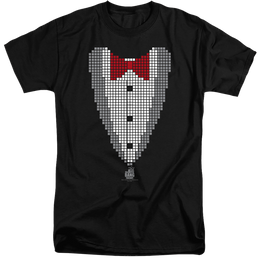 Big Bang Theory, The Pixelated Tux - Men's Tall Fit T-Shirt Men's Tall Fit T-Shirt Big Bang Theory   