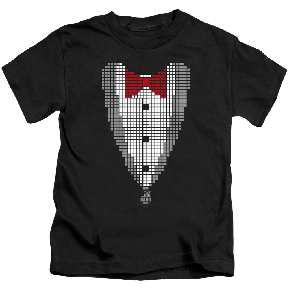 Big Bang Theory, The Pixelated Tux - Kid's T-Shirt Kid's T-Shirt (Ages 4-7) Big Bang Theory   