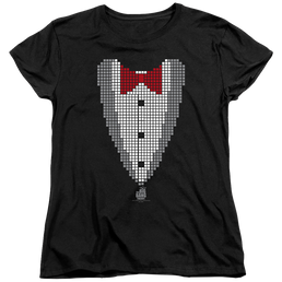 Big Bang Theory, The Pixelated Tux - Women's T-Shirt Women's T-Shirt Big Bang Theory   