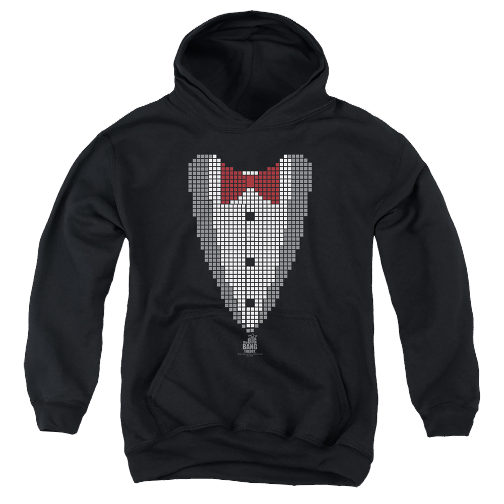 Big Bang Theory, The Pixelated Tux - Youth Hoodie Youth Hoodie (Ages 8-12) Big Bang Theory   