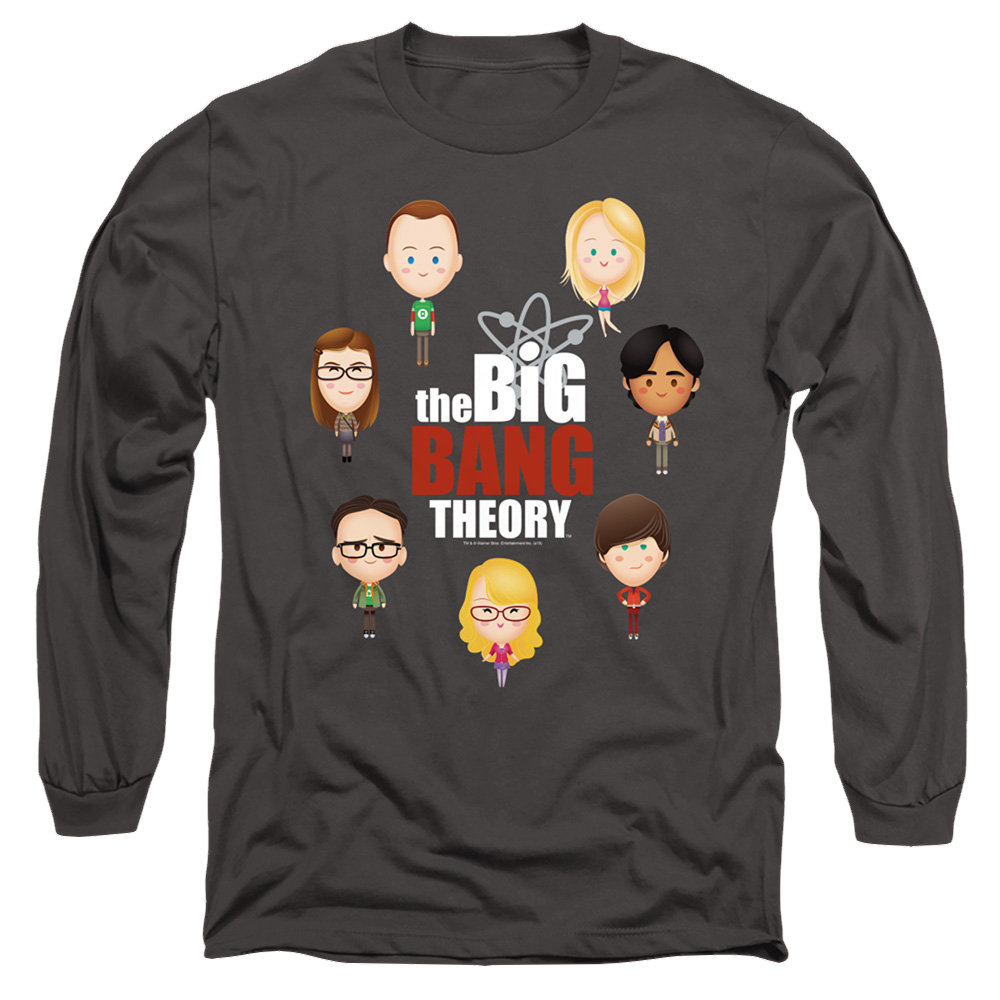 Big Bang Theory, The Emojis - Men's Long Sleeve T-Shirt Men's Long Sleeve T-Shirt Big Bang Theory   