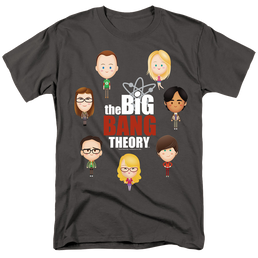 Big Bang Theory, The Emojis - Men's Regular Fit T-Shirt Men's Regular Fit T-Shirt Big Bang Theory   