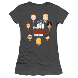 Big Bang Theory, The Emojis - Juniors T-Shirt Juniors T-Shirt Big Bang Theory   
