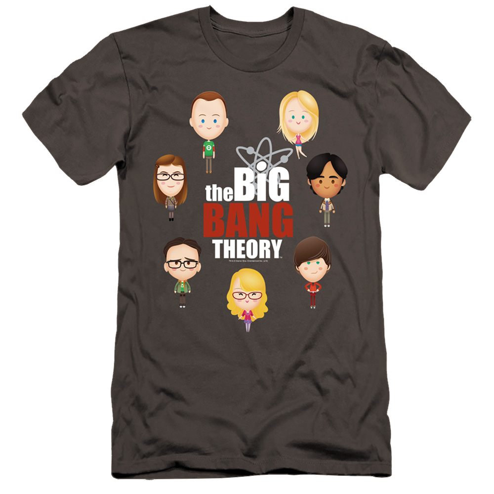Big Bang Theory, The Emojis - Men's Premium Slim Fit T-Shirt Men's Premium Slim Fit T-Shirt Big Bang Theory   