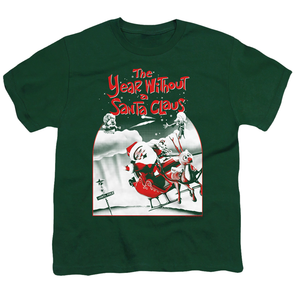 Year Without A Santa Claus, The Santa Poster - Youth T-Shirt Youth T-Shirt (Ages 8-12) Year Without a Santa Claus   