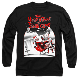 Year Without A Santa Claus, The Santa Poster - Men's Long Sleeve T-Shirt Men's Long Sleeve T-Shirt Year Without a Santa Claus   