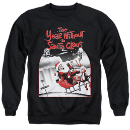 Year Without A Santa Claus, The Santa Poster - Men's Crewneck Sweatshirt Men's Crewneck Sweatshirt Year Without a Santa Claus   