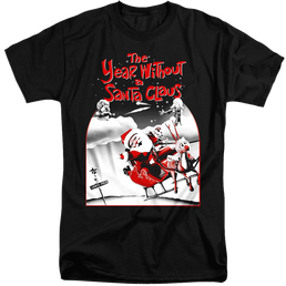Year Without A Santa Claus, The Santa Poster - Men's Tall Fit T-Shirt Men's Tall Fit T-Shirt Year Without a Santa Claus   